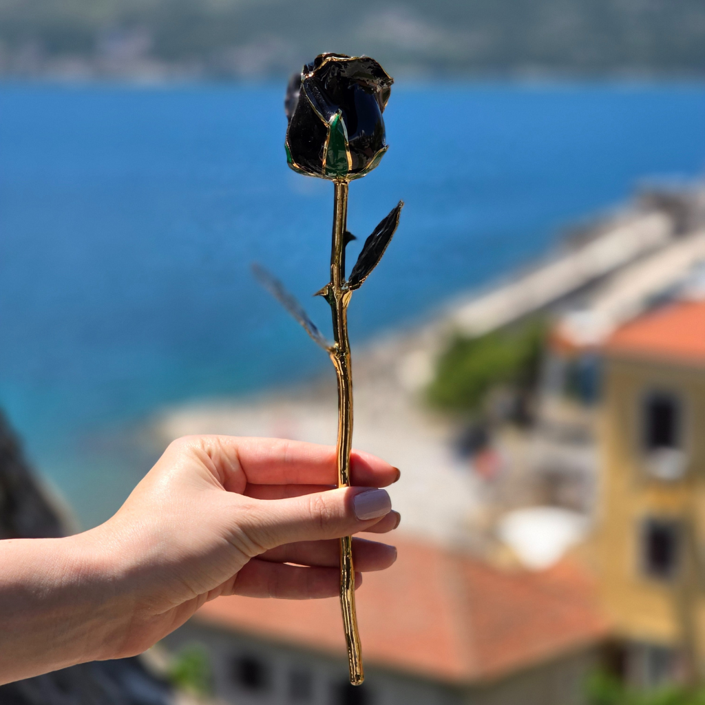 Black Forever Rose Try Luxury Gift