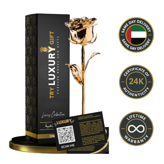 24K Golden Rose - Rose That Every Woman Loves