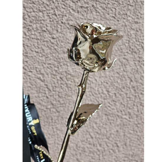 Platinum Dipped Forever Rose