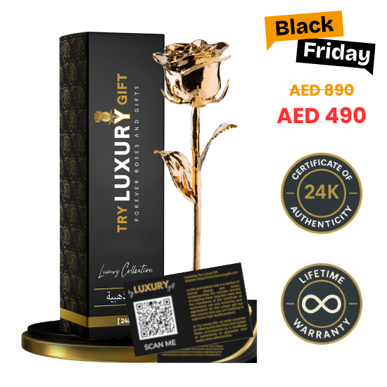 24K Golden Rose - Rose That Every Woman Loves