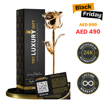 24K Golden Rose - Rose That Every Woman Loves