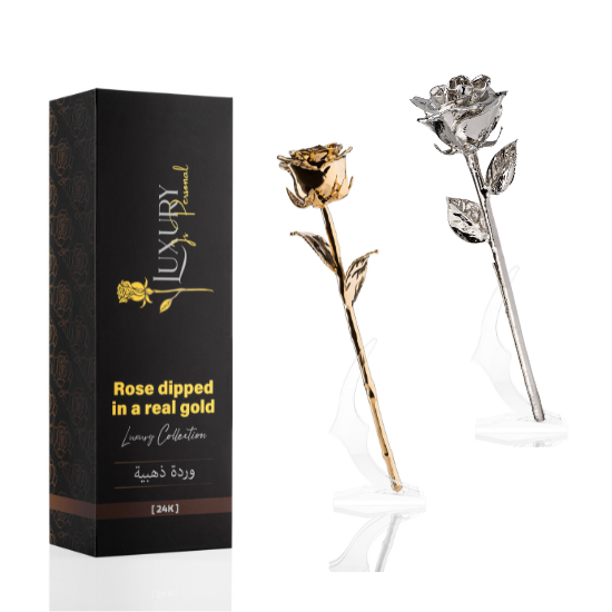 24K Gold Forever Roses Bundle | Gold and Platinum